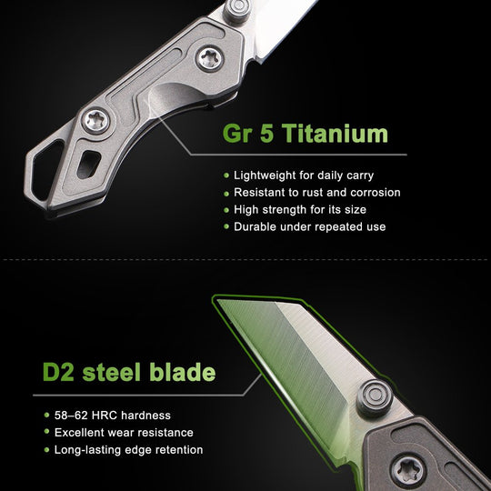 Natanto: A Real Micro Folding Knife | Ti EDC Reimagined