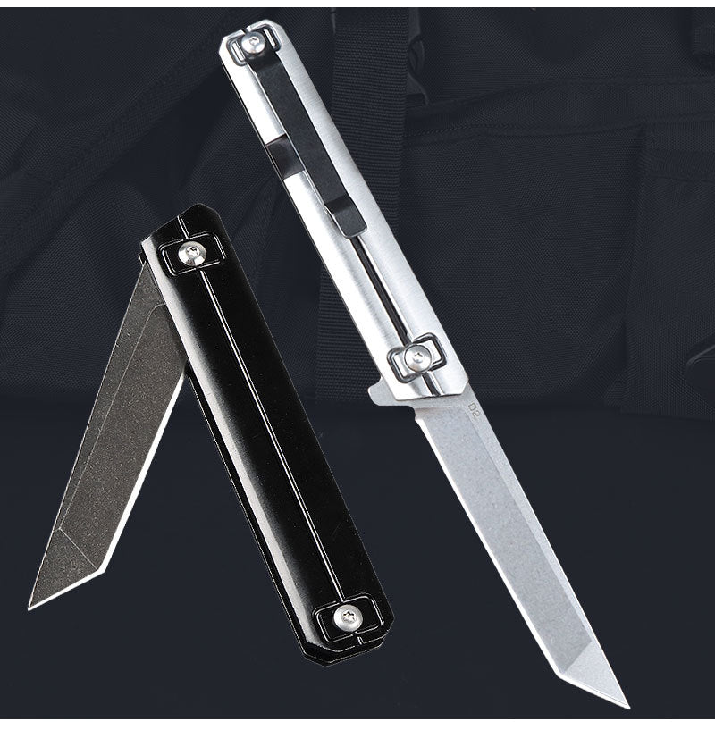 EDC Blade: Mountain-Strong 3CR13 Full-Steel Tactical Knife