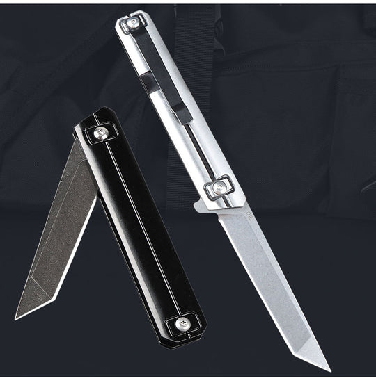 EDC Blade: Mountain-Strong 3CR13 Full-Steel Tactical Knife