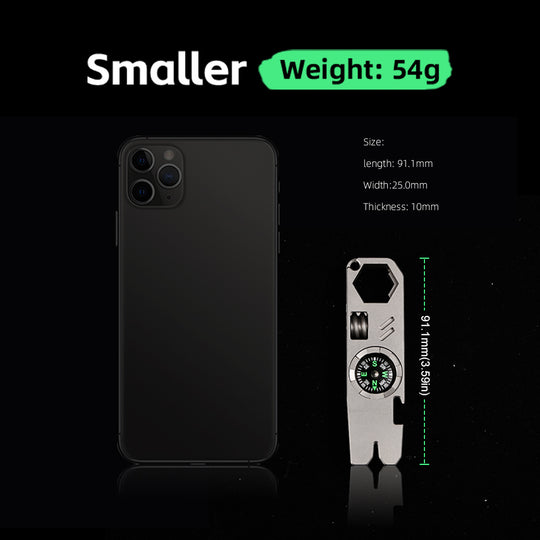 SwitchDisc – Titanium Pocket Tool for Everyday Carry