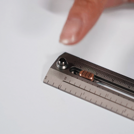 AllPro Ruler G2|Titanium EDC Measuring Tool That Does It All