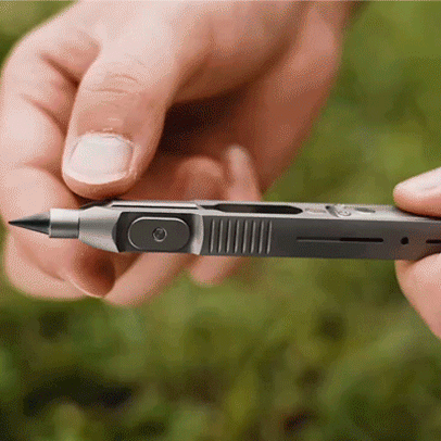 SwitchX - The Transformable Modular Titanium Flashlight Pen