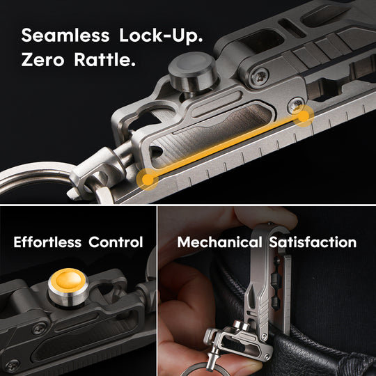 K-Smart X: A Refined Titanium EDC Belt Buckle Toolkit System