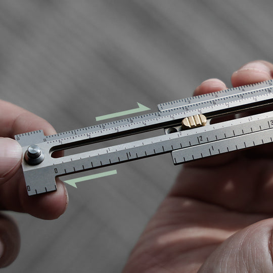 AllPro Ruler G2|Titanium EDC Measuring Tool That Does It All