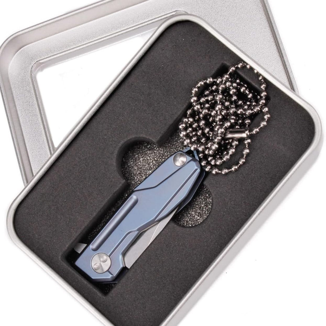 Talosn Key Chain Talon-X Titanium Speedster: Ultra-Portable Titanium Keychain Knife ...