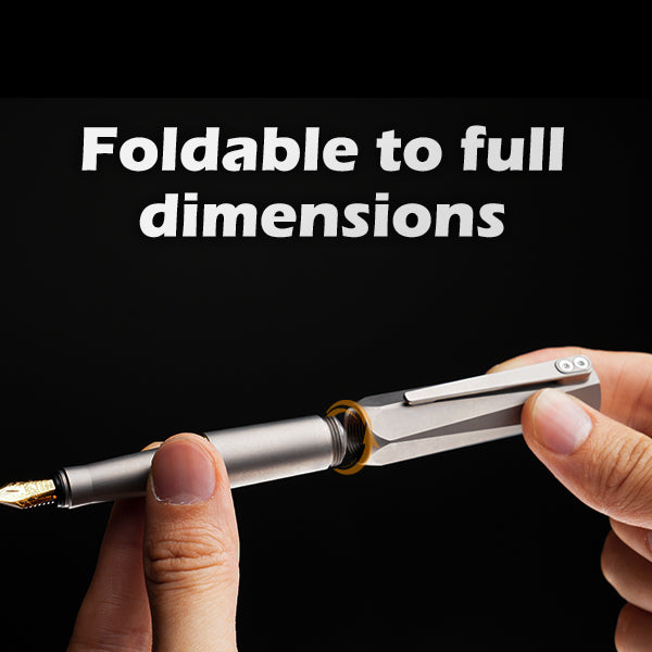 Lumink - The Definitive Pocket-to-Pro Titanium Fountain Pen