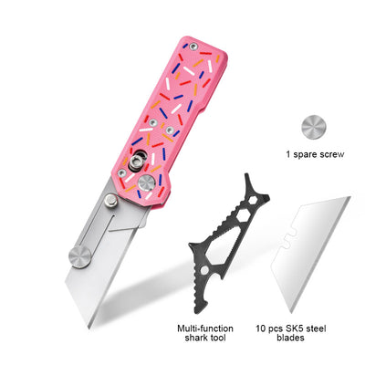 The ViperSlide: Heavy-Duty Multifunctional Folding Utility Knife