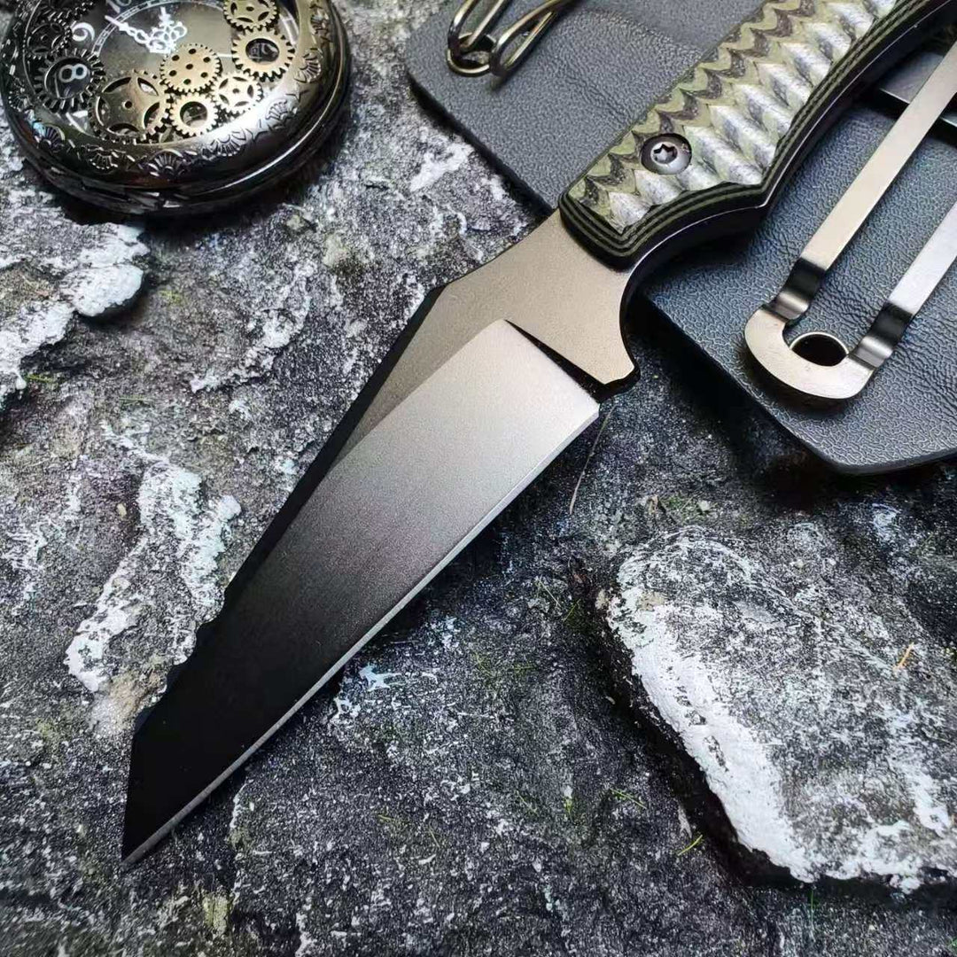 Demon| D2 Steel Fixed Blade Knife| G10 Handle