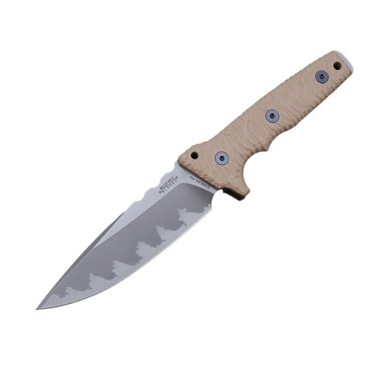 Juggernaut: Z-WEAR Steel 8mm Overbuilt Fixed Blade | Tactical Pry-Knife with Hybrid Kydex Sheath
