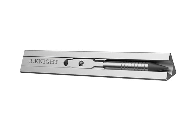 Triceratops Titanium 2-in-1 Ruler Pen - Triangular Multi-Functional Tool