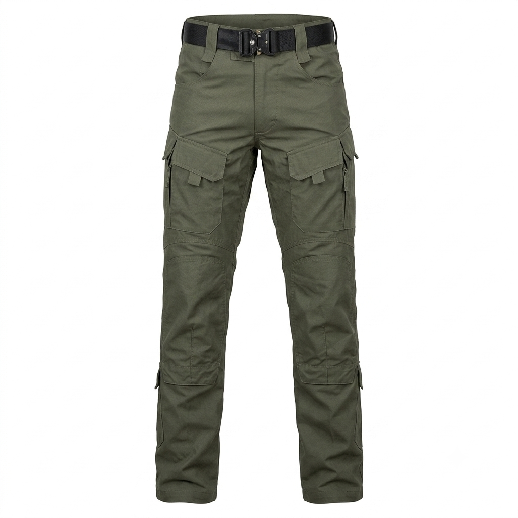 Trailhead - Leg Tactical Cargo Pants for Men Durable, Ripstop, Multi-Pocket Outdoor Camo Pants