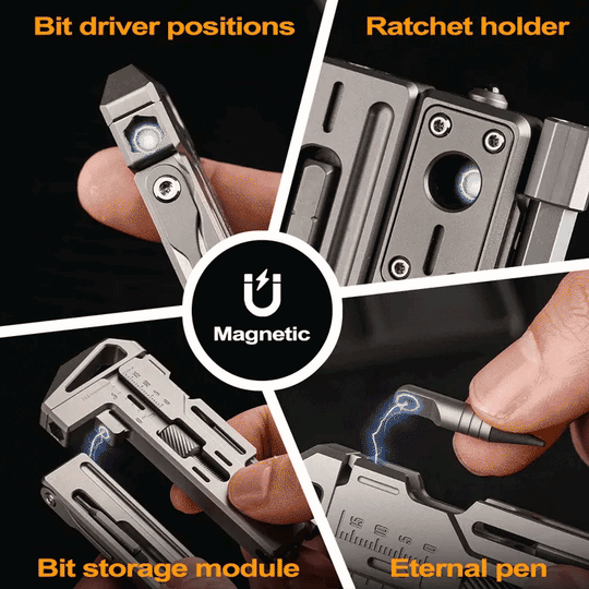 OmniPro Wrench 3.0：Titanium Multi-Tool Wrench System