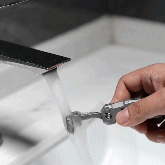 FoldRazor: A Titanium Folding Razor Inspired by EDC Tool