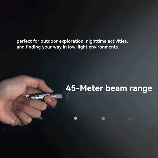 TwiLite - Titanium Magnetic Quick Release Flashlight