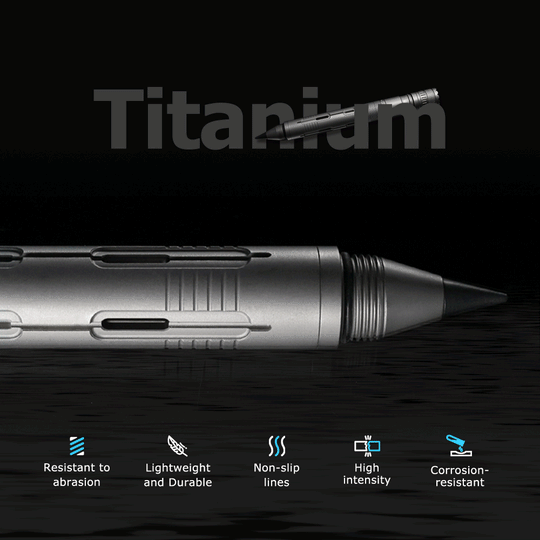 The CoreLite - 6-in-1 Modular Titanium Multitool Pen