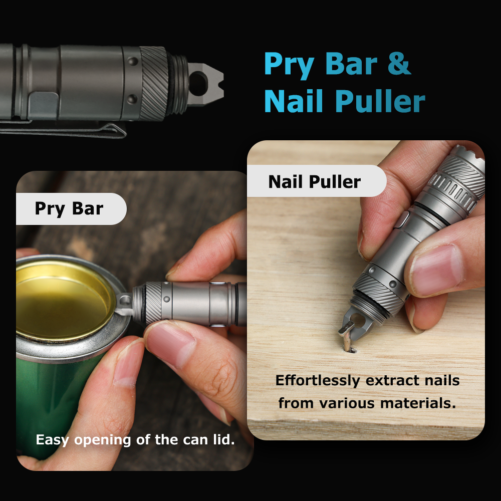 The CoreLite - 6-in-1 Modular Titanium Multitool Pen