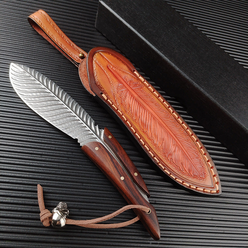 Plumepierce : Handmade Stainless Steel Utility Knife