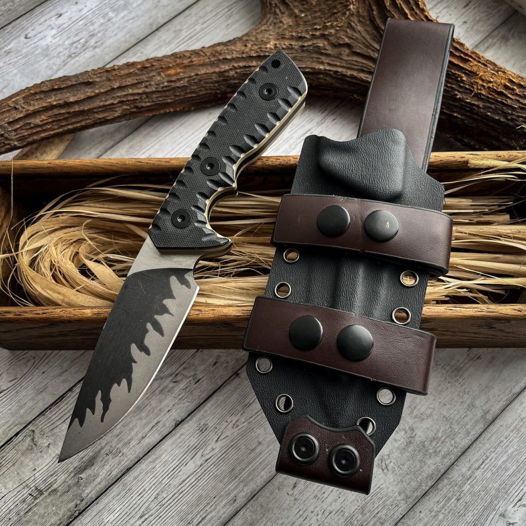 Tiger Edge A8 Tactical Knife – Heavy-Duty Outdoor Fixed Blade Knife