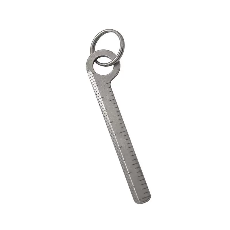 ADD-ONS：Mini Titanium EDC Ruler