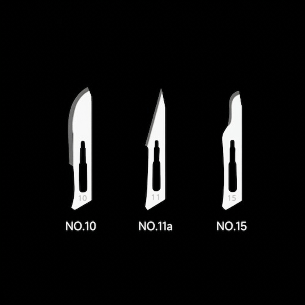 ADD-ONS: #10, #11a & #15 Replacement Scalpel Blades for KeyKnife(100 pcs)