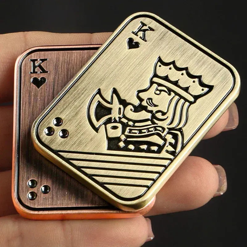 Poker Slide — Magnetic Poker-Inspired EDC Slider for Stress Relief and Everyday Focus
