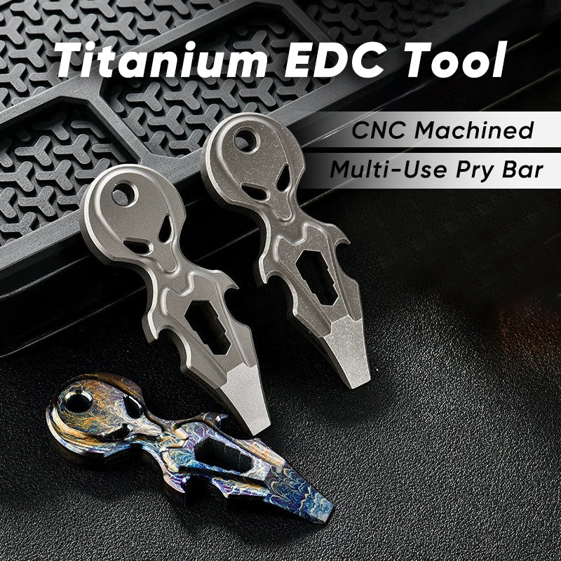 Titalien Alien – Titanium EDC Multi-Tool Pry Bar