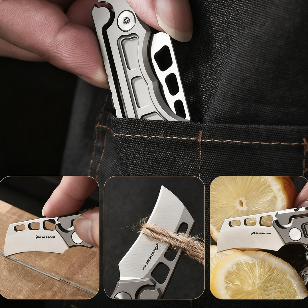 Titan Claw Mini EDC Folding Knife for daily use. 