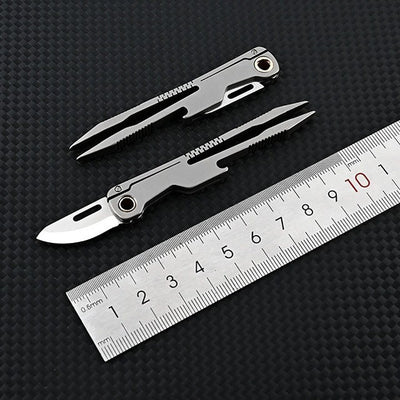 ADD-ONS: Titanium pocket knife tweezer