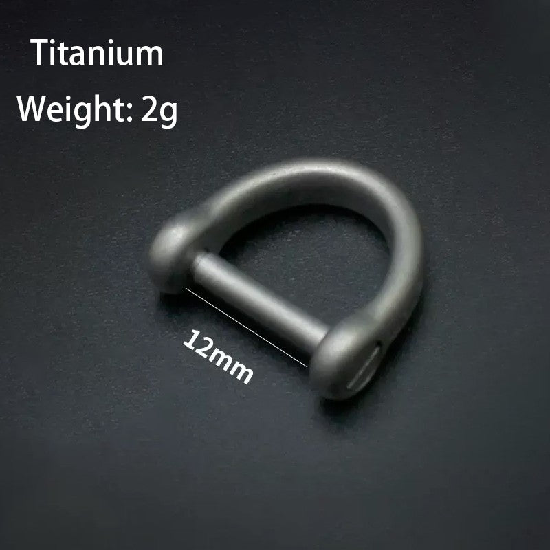 ADD-ONS: Titanium D-ring