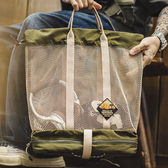 The Zerun:Multifunctional Folding Fishing Large Capacity Bag