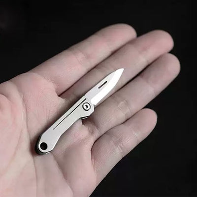 ADD-ONS: Mini Titanium Pocket Knife