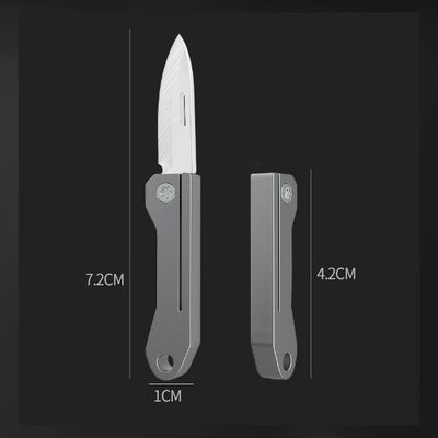 ADD-ONS: Mini Titanium Pocket Knife