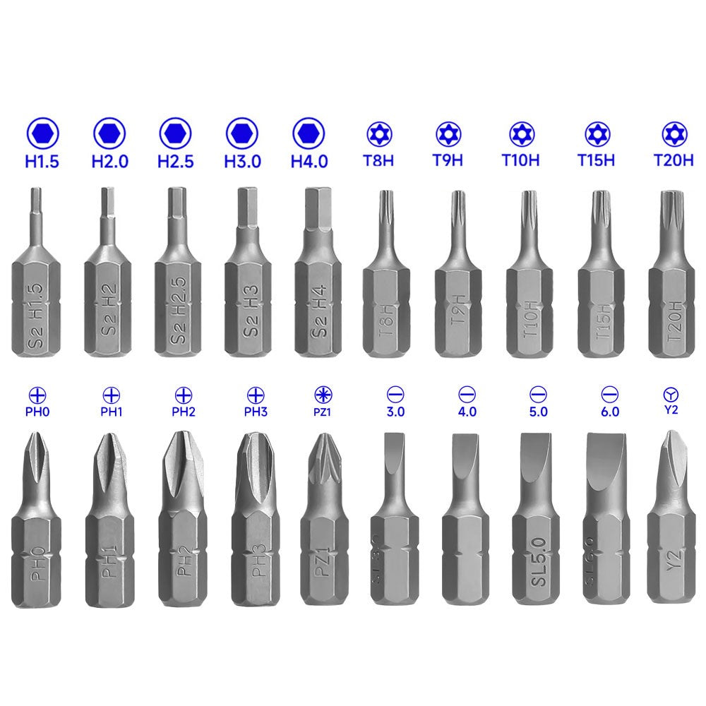 ADD-ONS: 1/4in Bit Set(20 pieces)